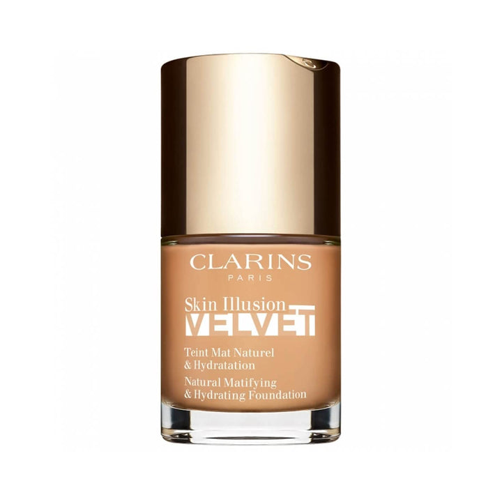 30 ml matte velvet serum foundation bottle, shade 109C, pump dispenser