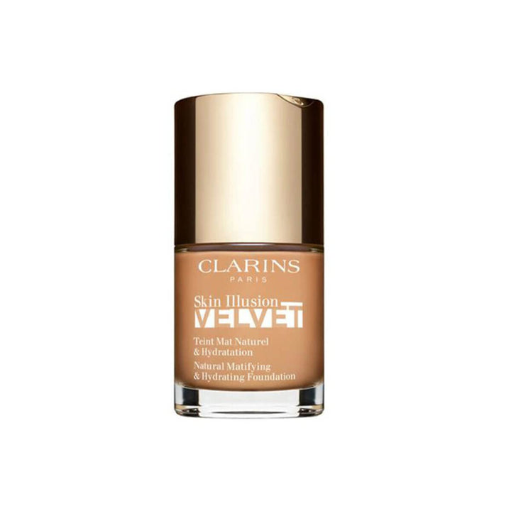 30 ml bottle of lightweight matte velvet serum foundation, shade 112C