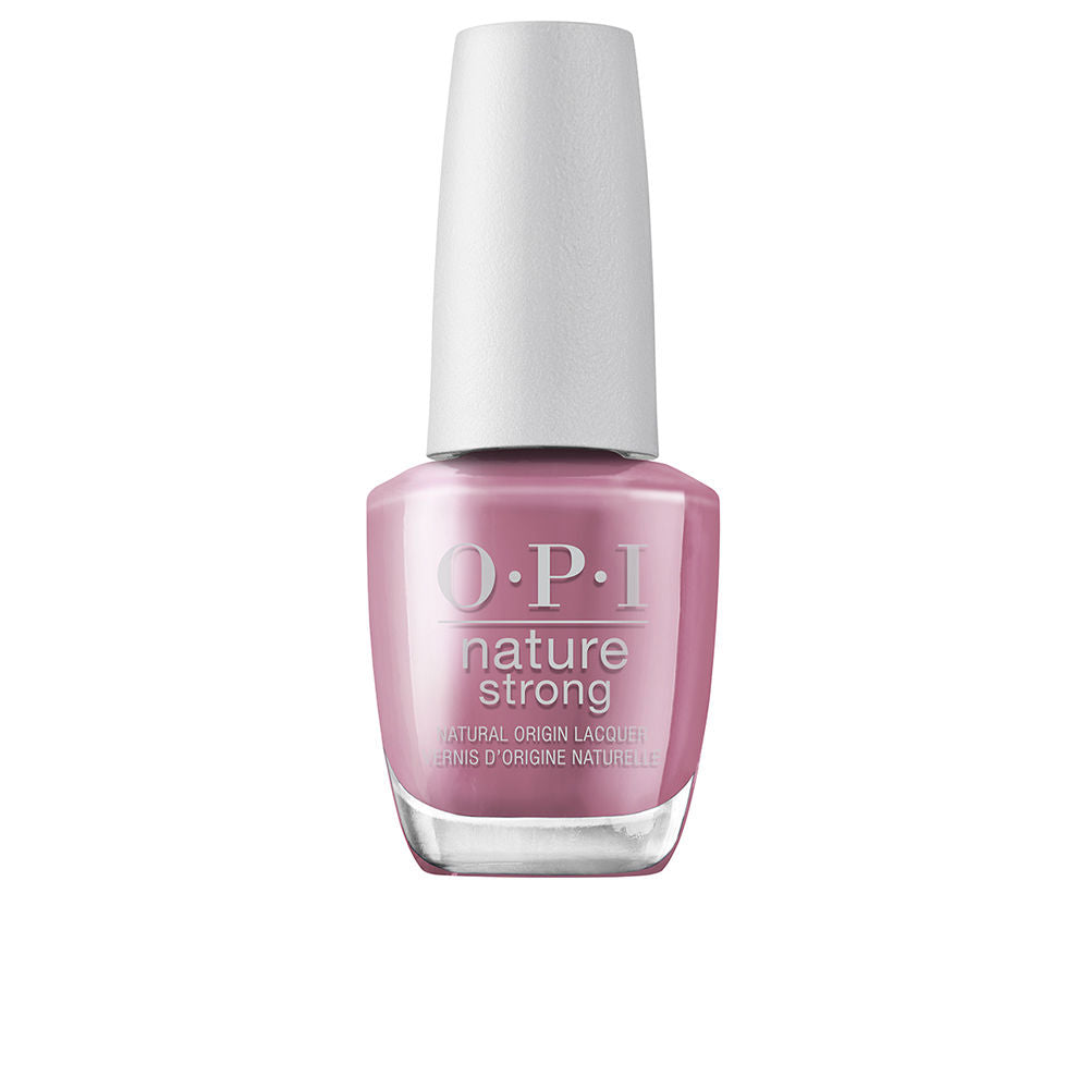 15 ml bottle of Simply Radishing natural-origin nail polish, glossy red shade