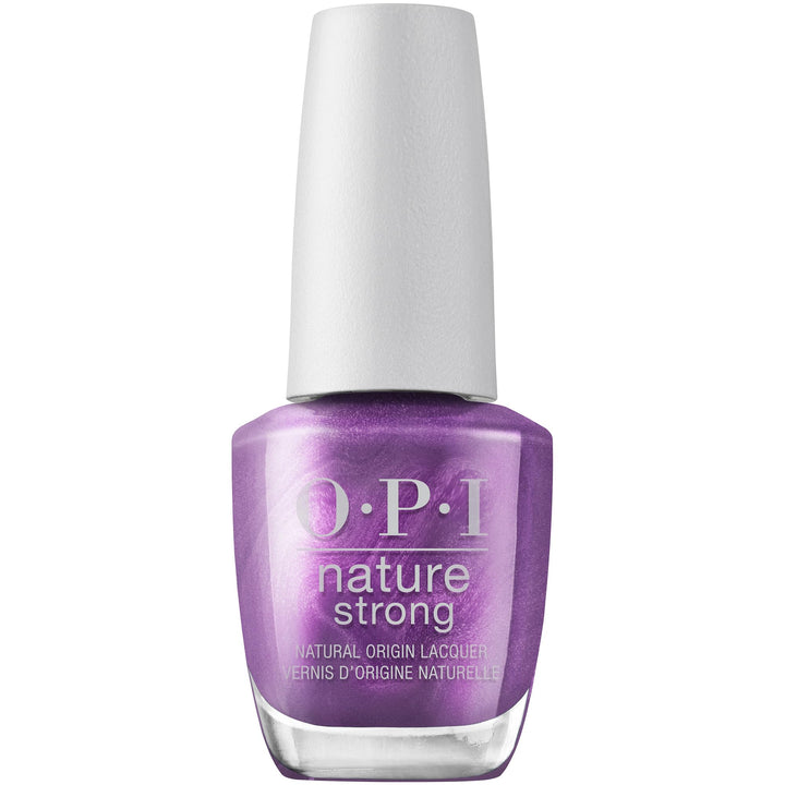 15 ml natural-origin cream nail polish bottle, Achieve Grapeness shade