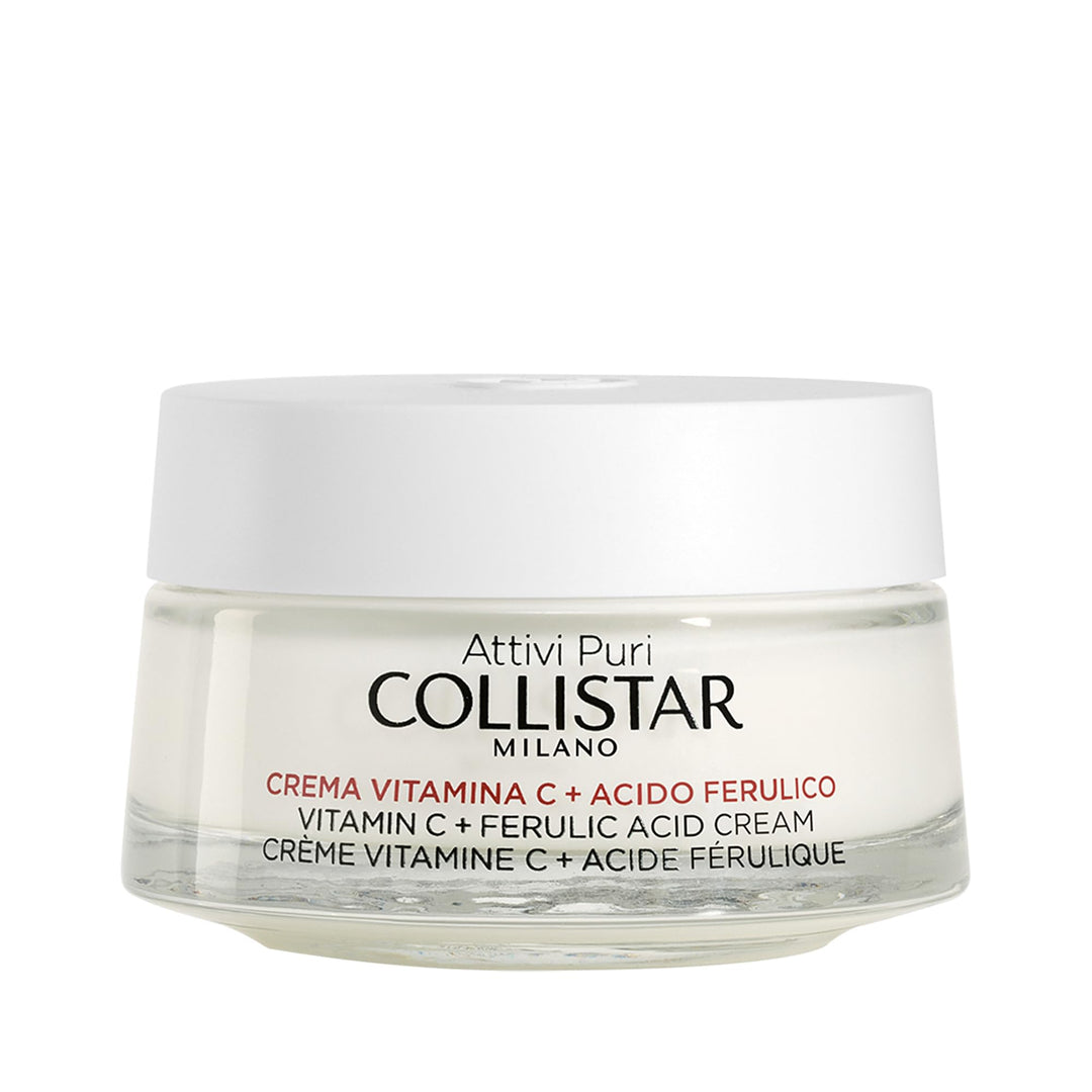 50 ml jar of light, oil-free Vitamin C and ferulic face cream for Women