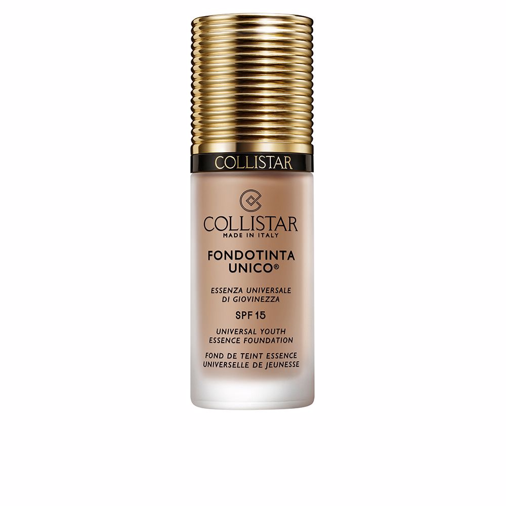 30 ml bottle of light rose-ivory liquid foundation, pump dispenser
