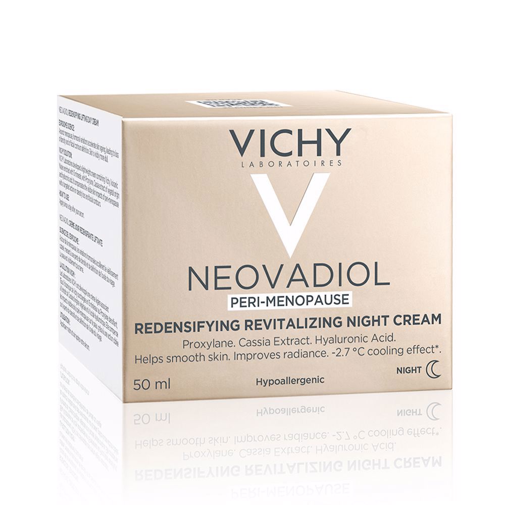 50 ml redensifying night cream in jar for Women, peri‑menopause care