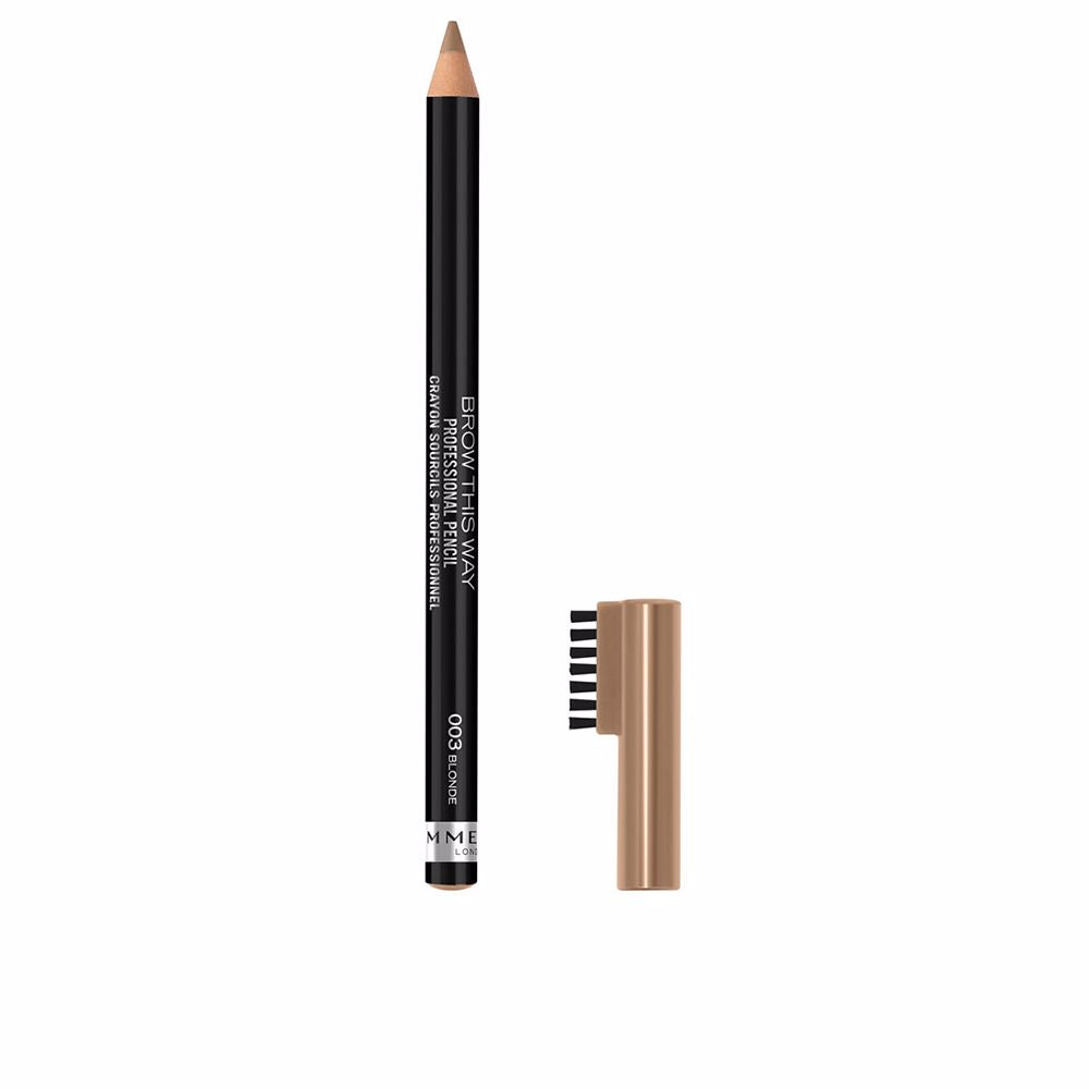 Retractable brow pencil in soft blonde with integrated spoolie, 1.41 g, Unisex