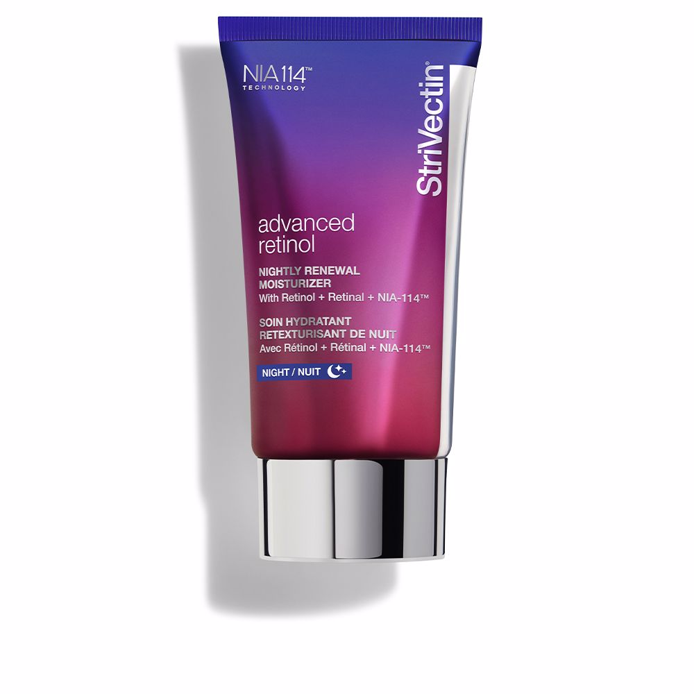 50 ml jar of Advanced Retinol night cream, lightweight ivory texture