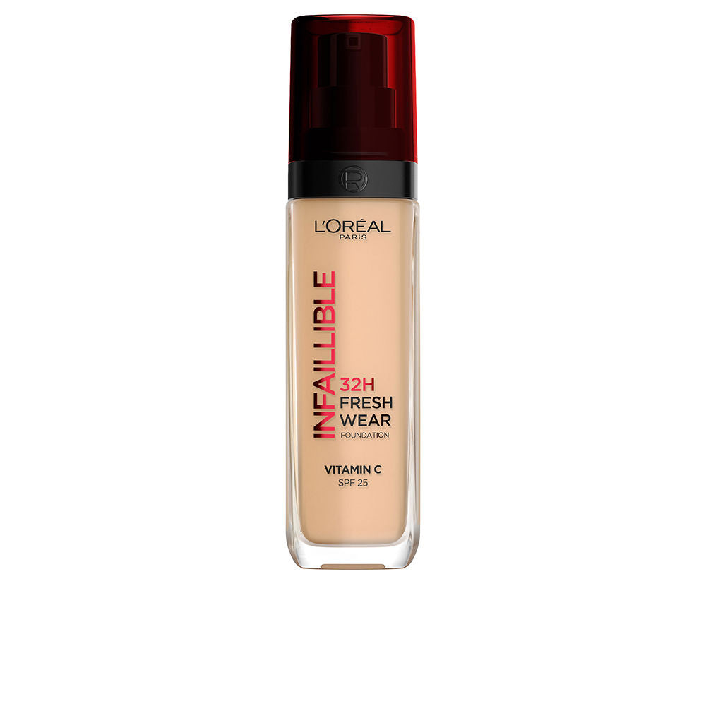 30 ml pump bottle of long‑wear fluid foundation, shade 210, SPF25