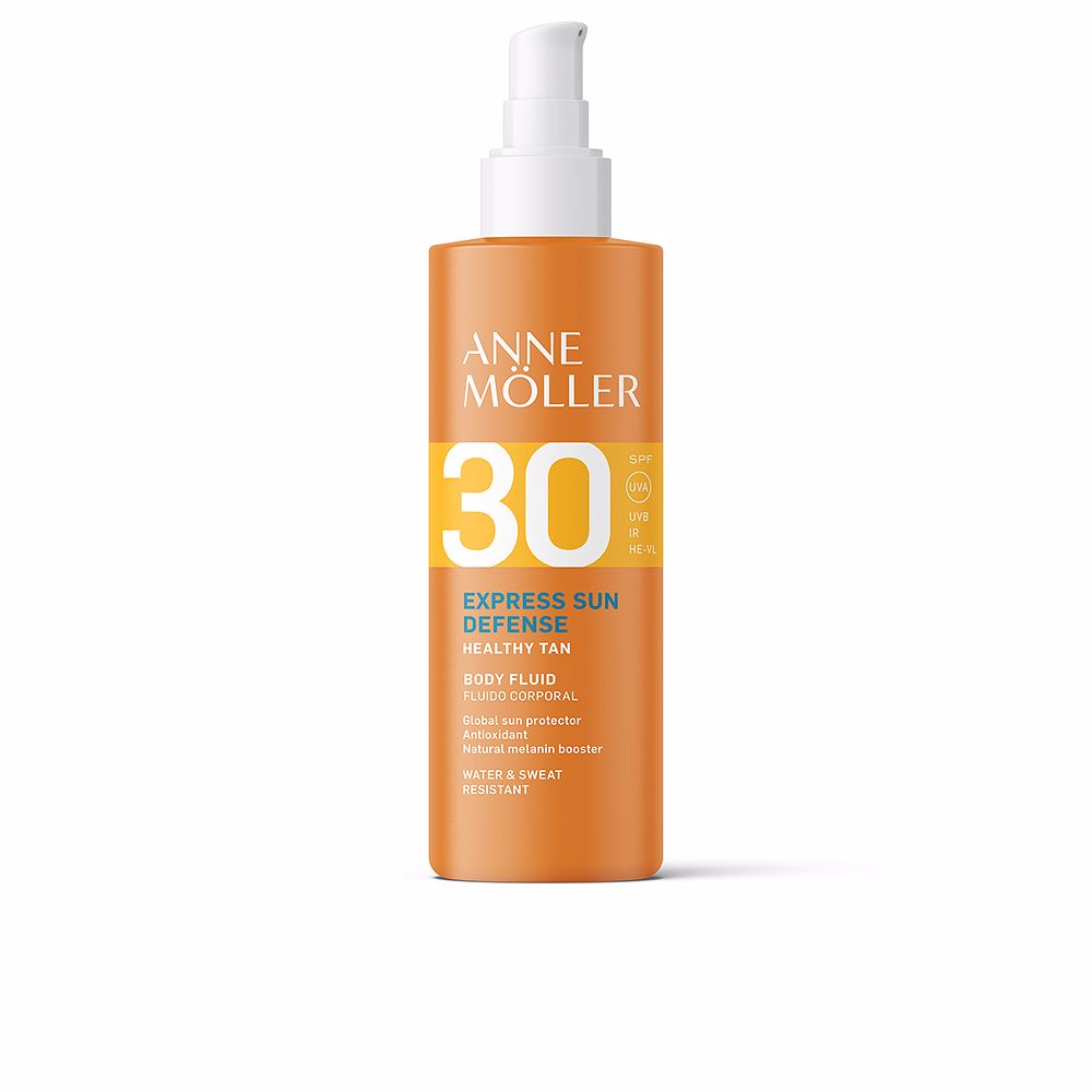 175 ml pump bottle of lightweight SPF 30 body sunscreen, Unisex product