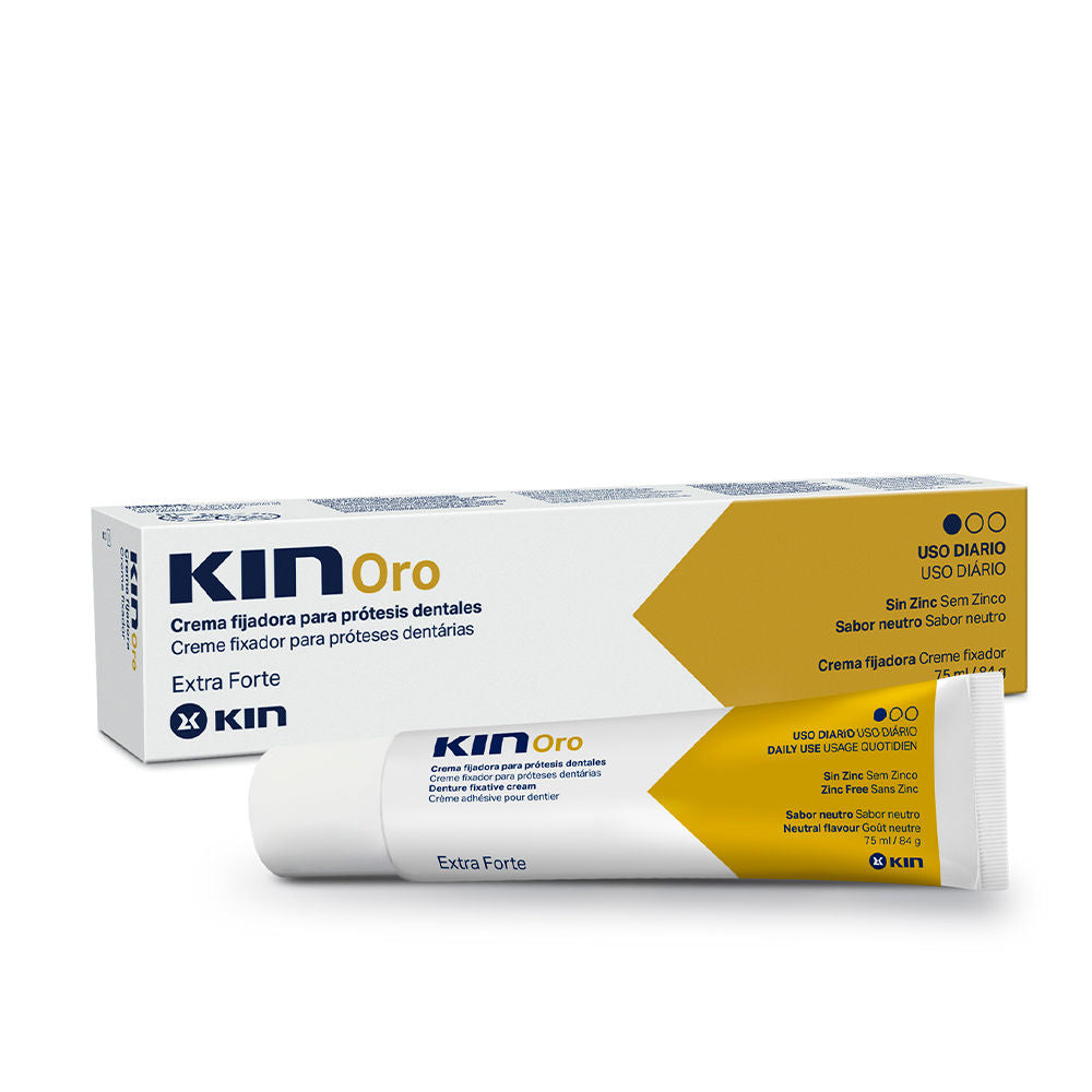 75 ml tube of paraffin denture adhesive cream for Unisex prostheses