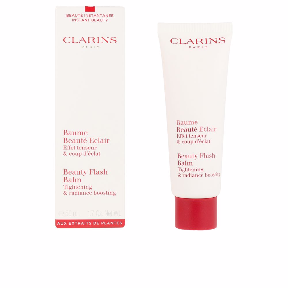 50 ml luminous facial balm jar with creamy peach balm, oat and acerola imagery