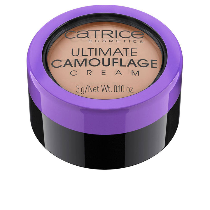 Small purple compact of cream concealer, 3 g, shade 025 Almond