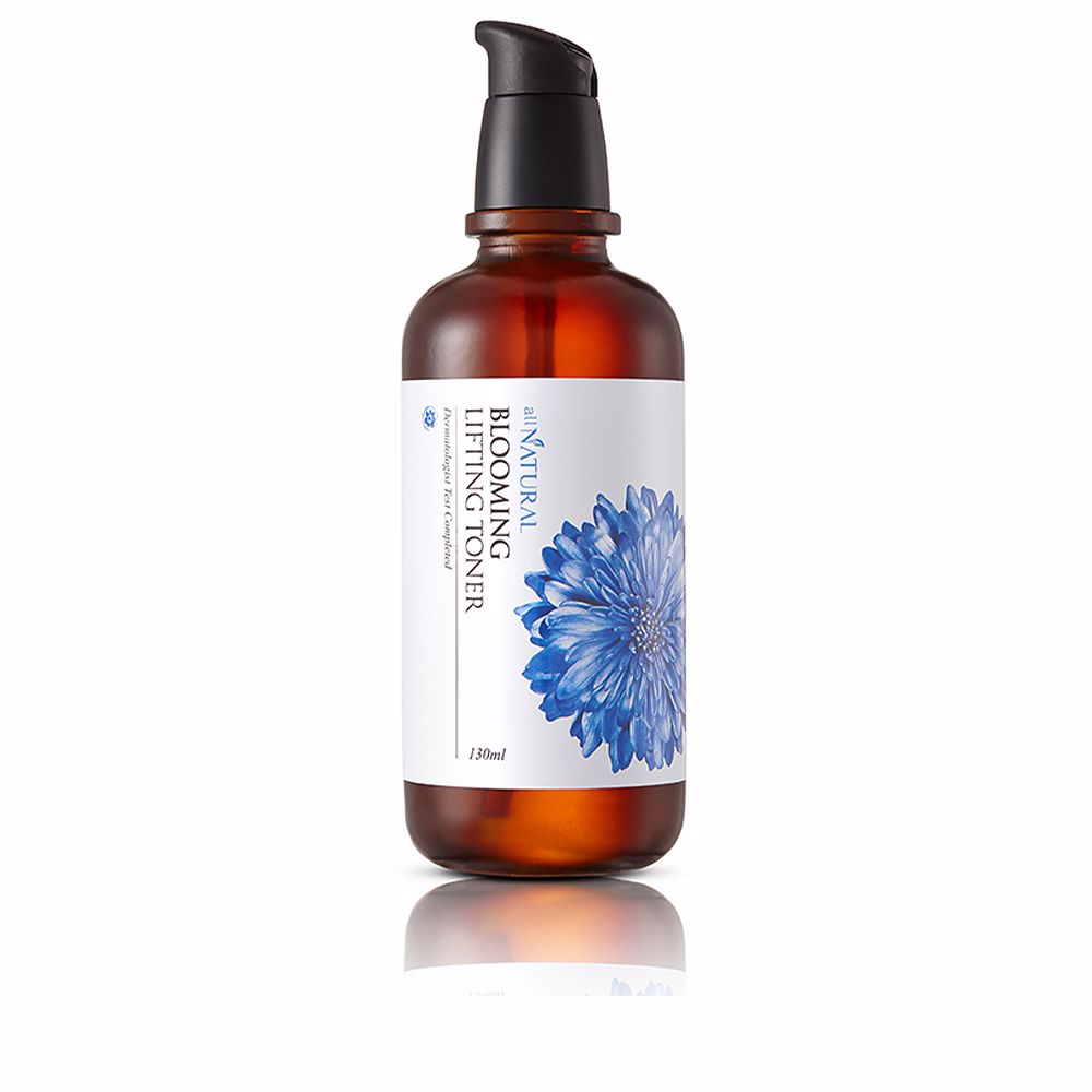 130 ml translucent bottle of botanical lifting toner with floral extracts, for Women