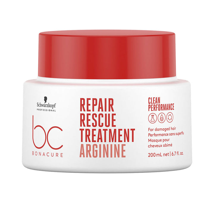 200 ml tube of Repair Rescue keratin hair treatment, silicone‑free, vegan