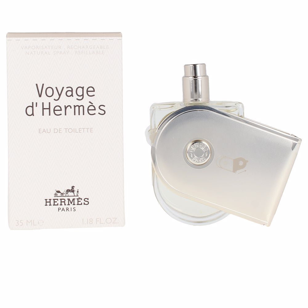 Clear glass 100 ml woody-citrus eau de toilette bottle with nomadic design
