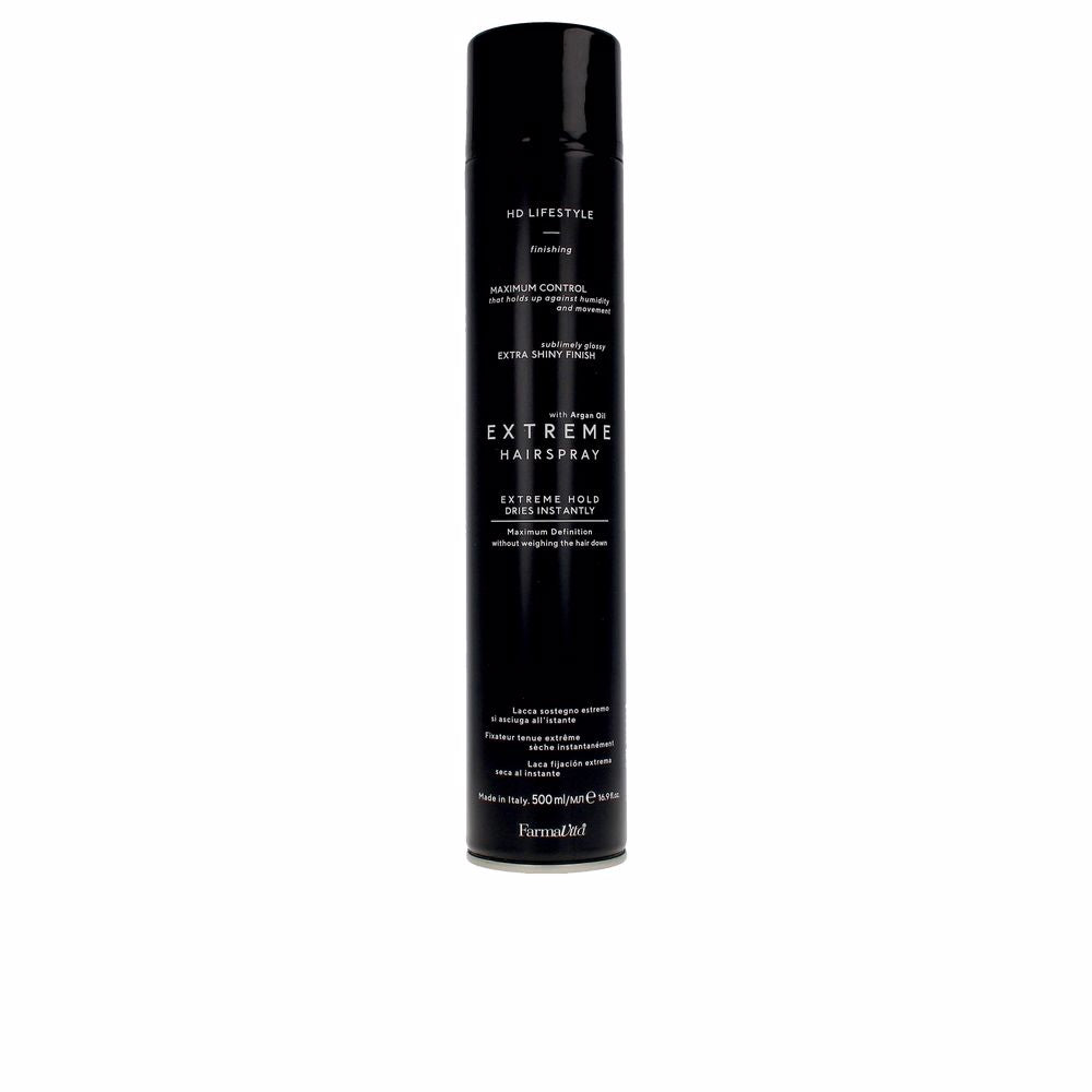 500 ml aerosol extreme hold volumising hairspray, Unisex styling product