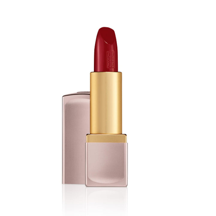 Satin-finish creamy lip colour bullet, warm rose shade, 4 g