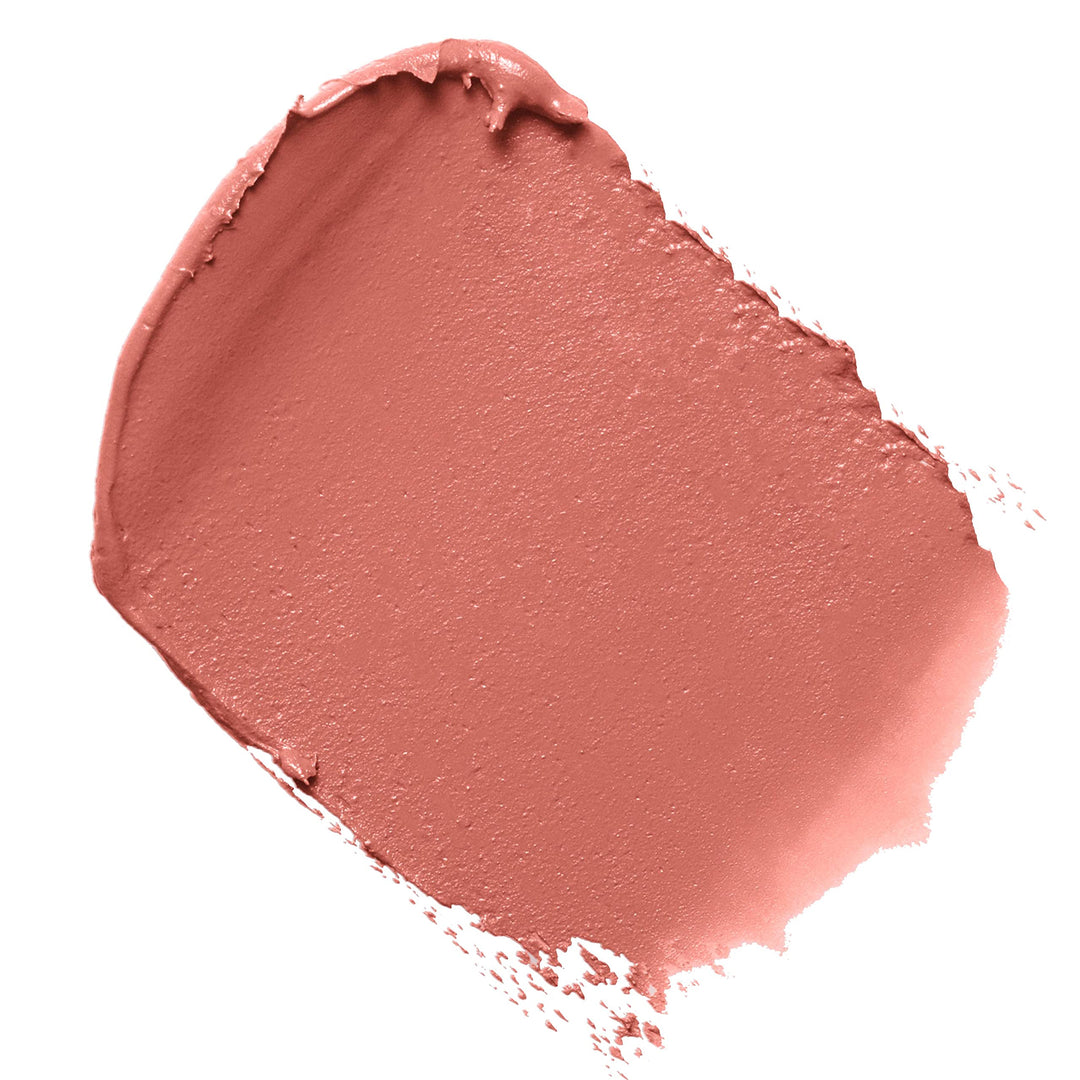 Satin nude ceramide lip colour, 4 g bullet in elegant red-capped tube