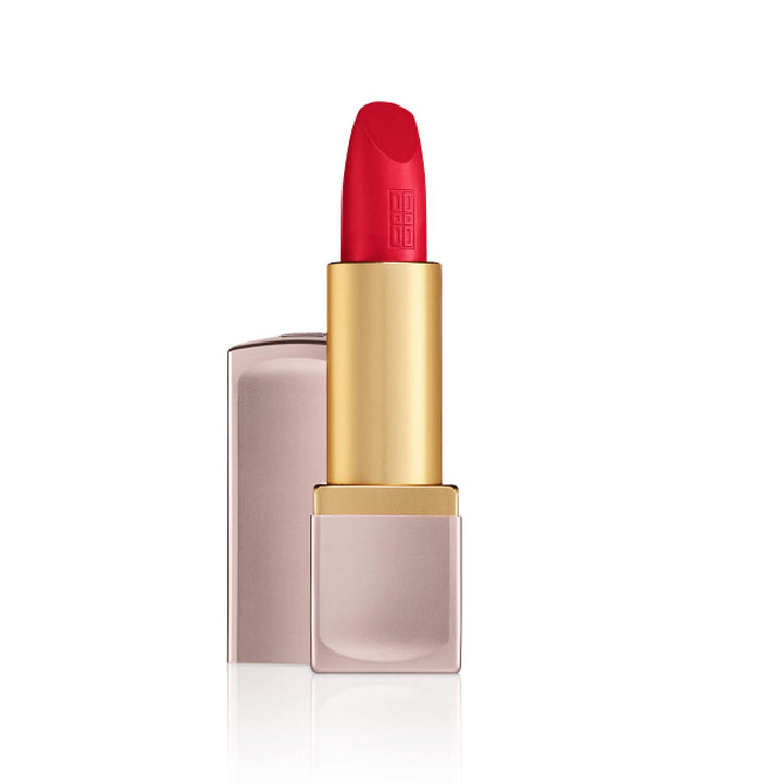 Matte red ceramide lipstick in red-capped tube, 4 g, Unisex