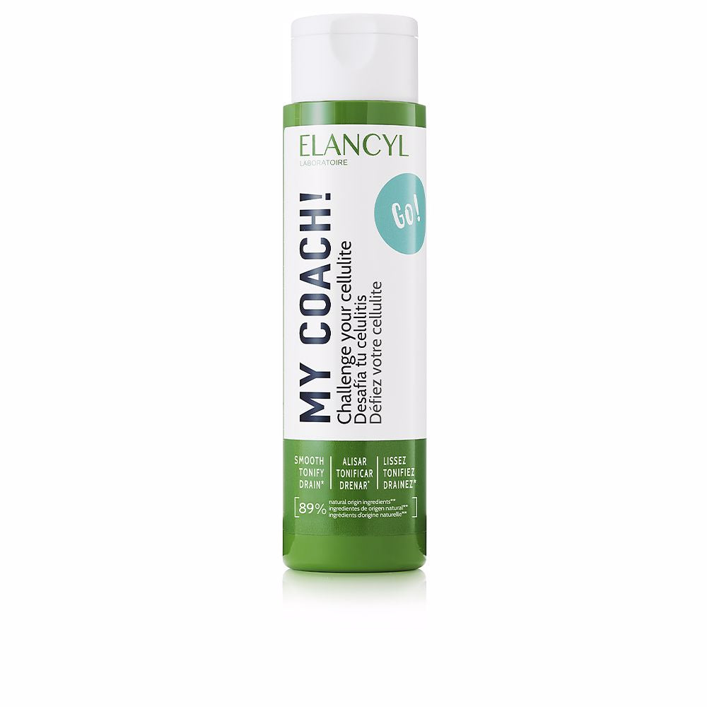 200 ml cosmetic bottle of firming body cream with microalga and caffeine