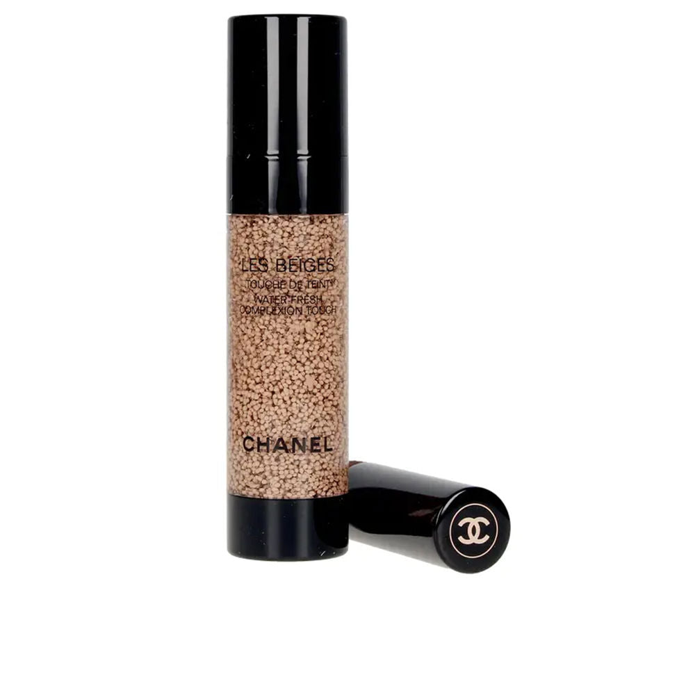 Small 20 ml cosmetic bottle with sponge applicator, sheer beige tint, Unisex