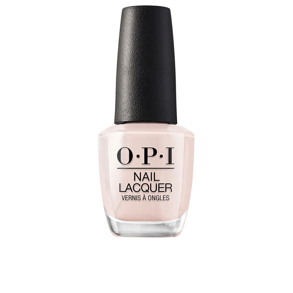 15 ml beige nail polish bottle, creamy neutral shade, glossy finish