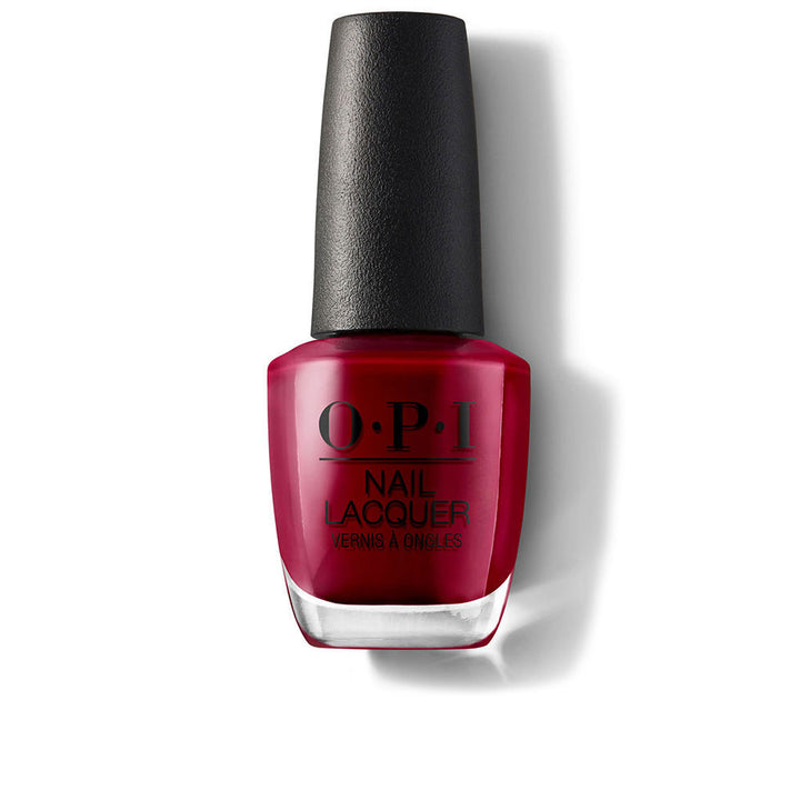 15 ml bottle of cream Miami Beet nail lacquer with flat ProWide brush