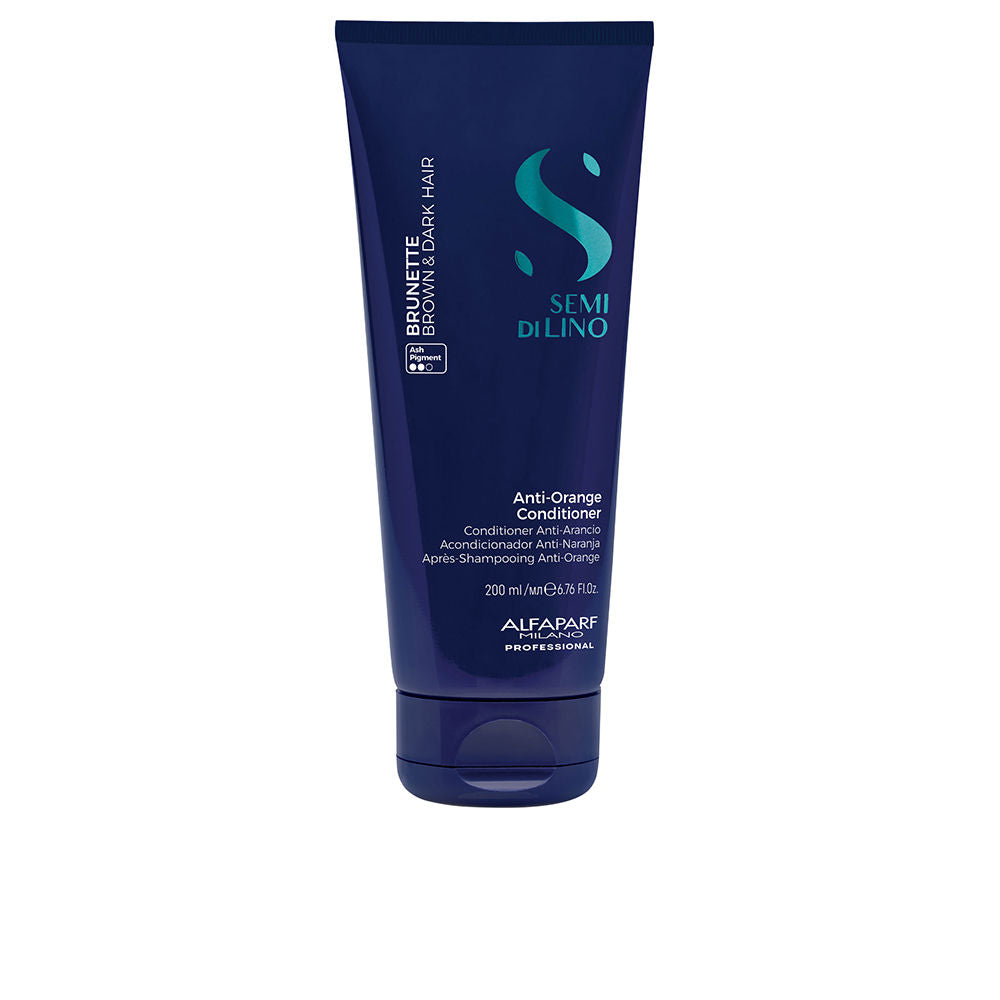 200 ml purple-tinted conditioner tube for brunette and dark hair, Unisex