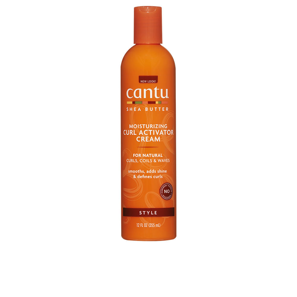 Tube of shea‑rich curl activator cream for natural curls, 355 ml
