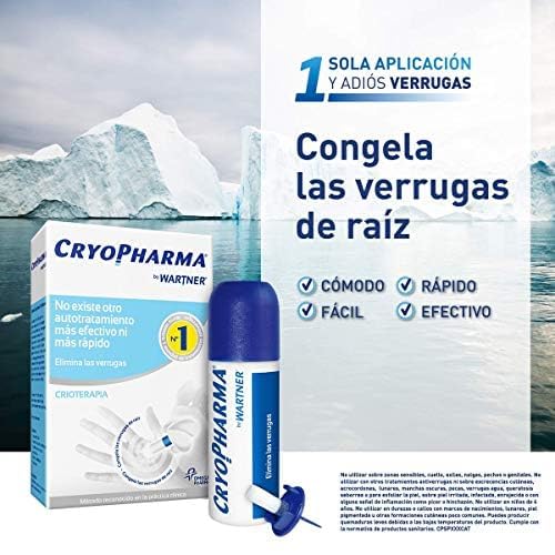 Cryopharma wart-freezing treatment device with applicator and plantar file, unisex