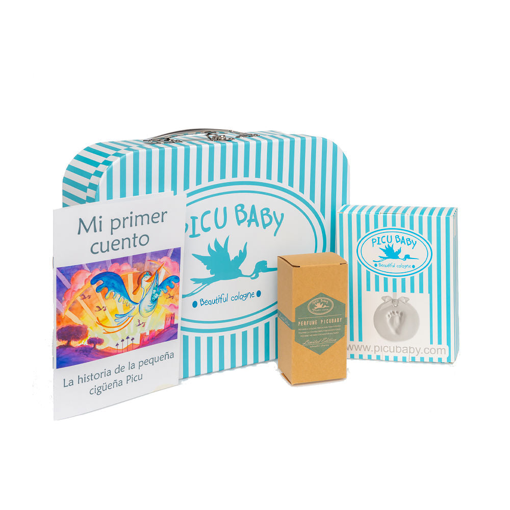 Compact Picu Baby keepsake case for footprints, notes, and small mementos