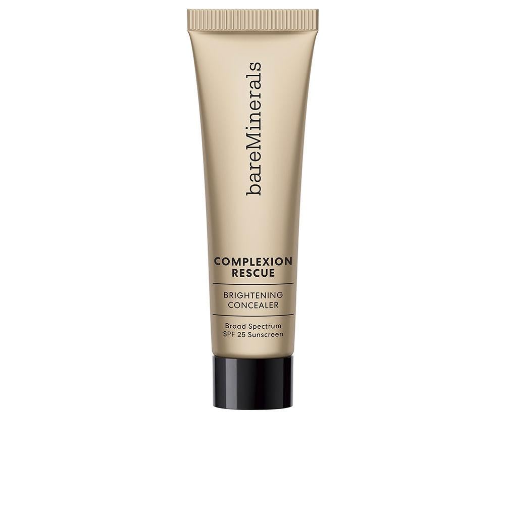 Tube of chestnut-toned illuminating eye concealer, 10 ml, SPF 25