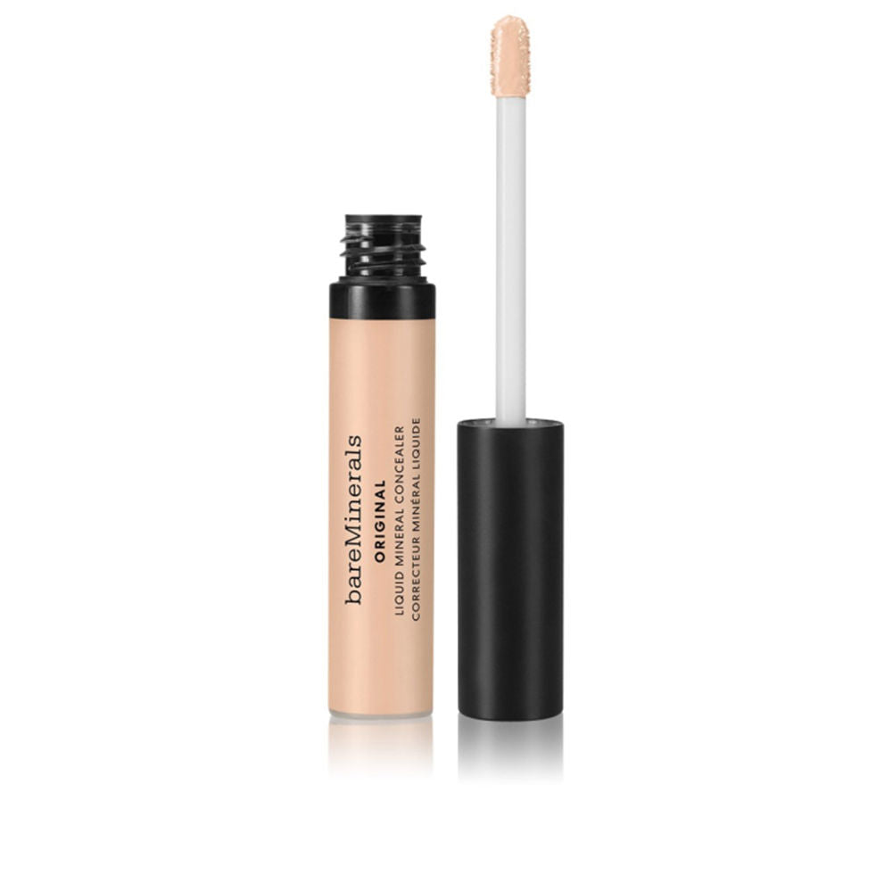 Slim tube of liquid mineral concealer, light shade, 6 ml, hydrating finish