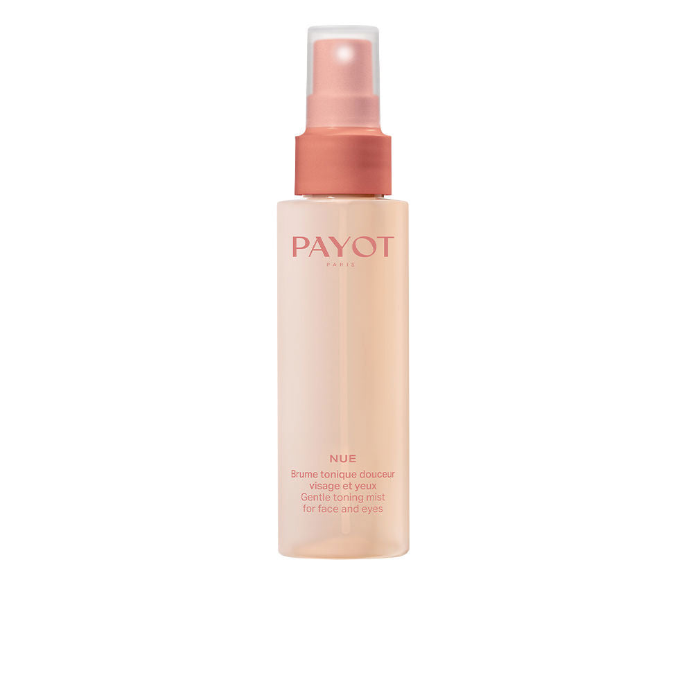 100 ml clear bottle of micellar toning mist with bitter orange floral water and nasturtium