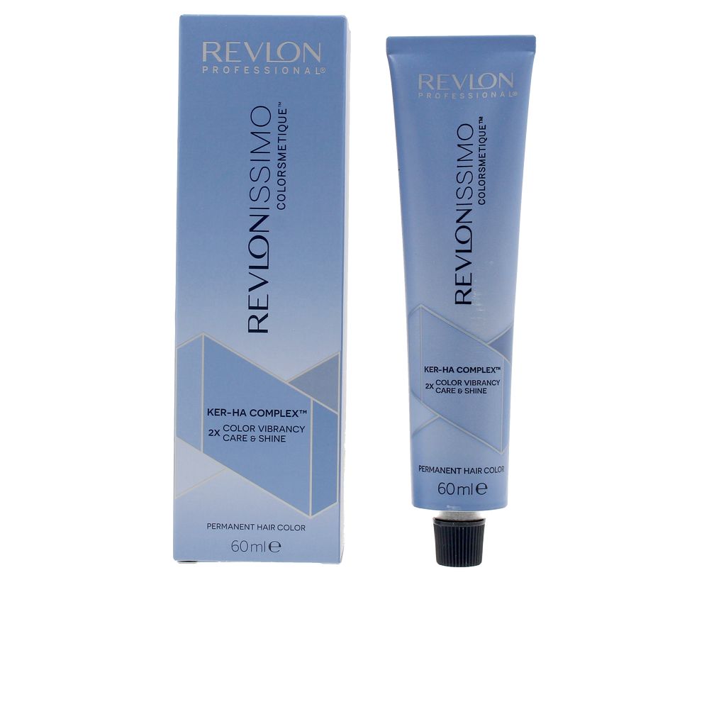 60 ml tube of permanent hair colour, shade 7 Rubio, enriched with hyaluronic acid and soy protein