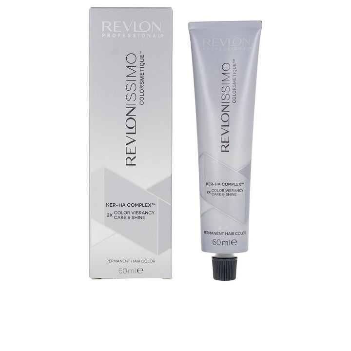 Tube of 6 Dark Blonde permanent hair colour, 60 ml, hyaluronic and soy formula