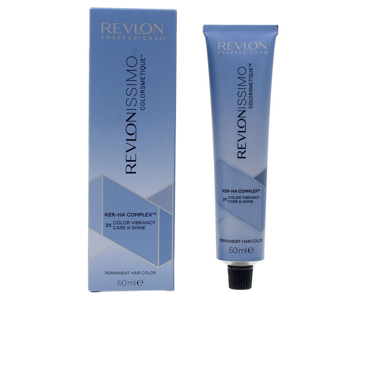 Tube of permanent hair colour, shade 8 Light Blonde, 60 ml, hyaluronic and soy formula