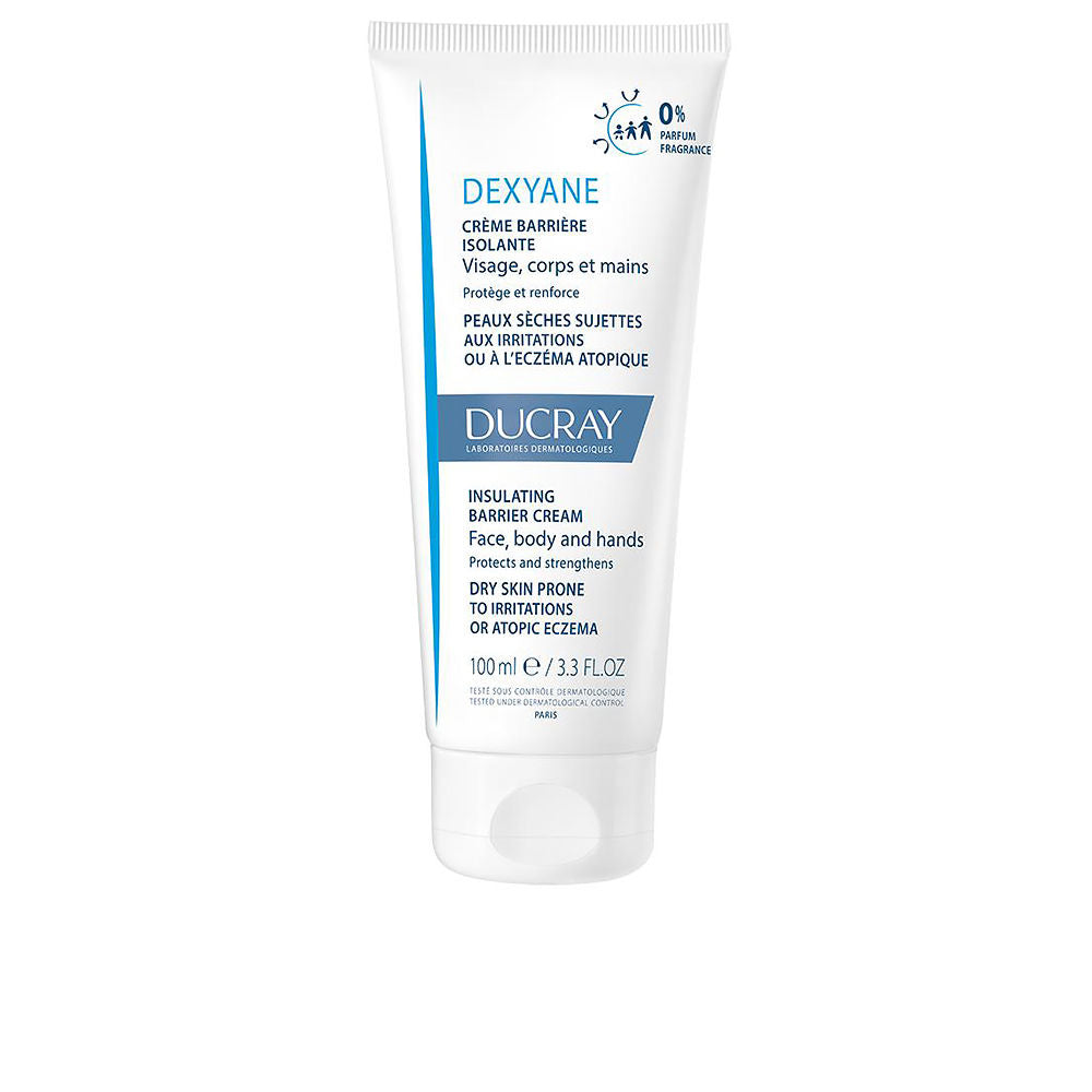 Tube of Ducray Dexyane barrier cream for baby sensitive and atopic skin