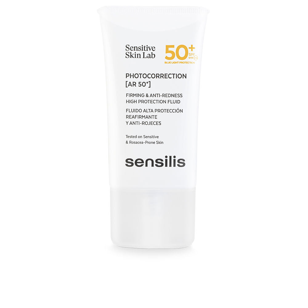 Tinted mousse sunscreen tube, 40 ml, light beige mousse texture