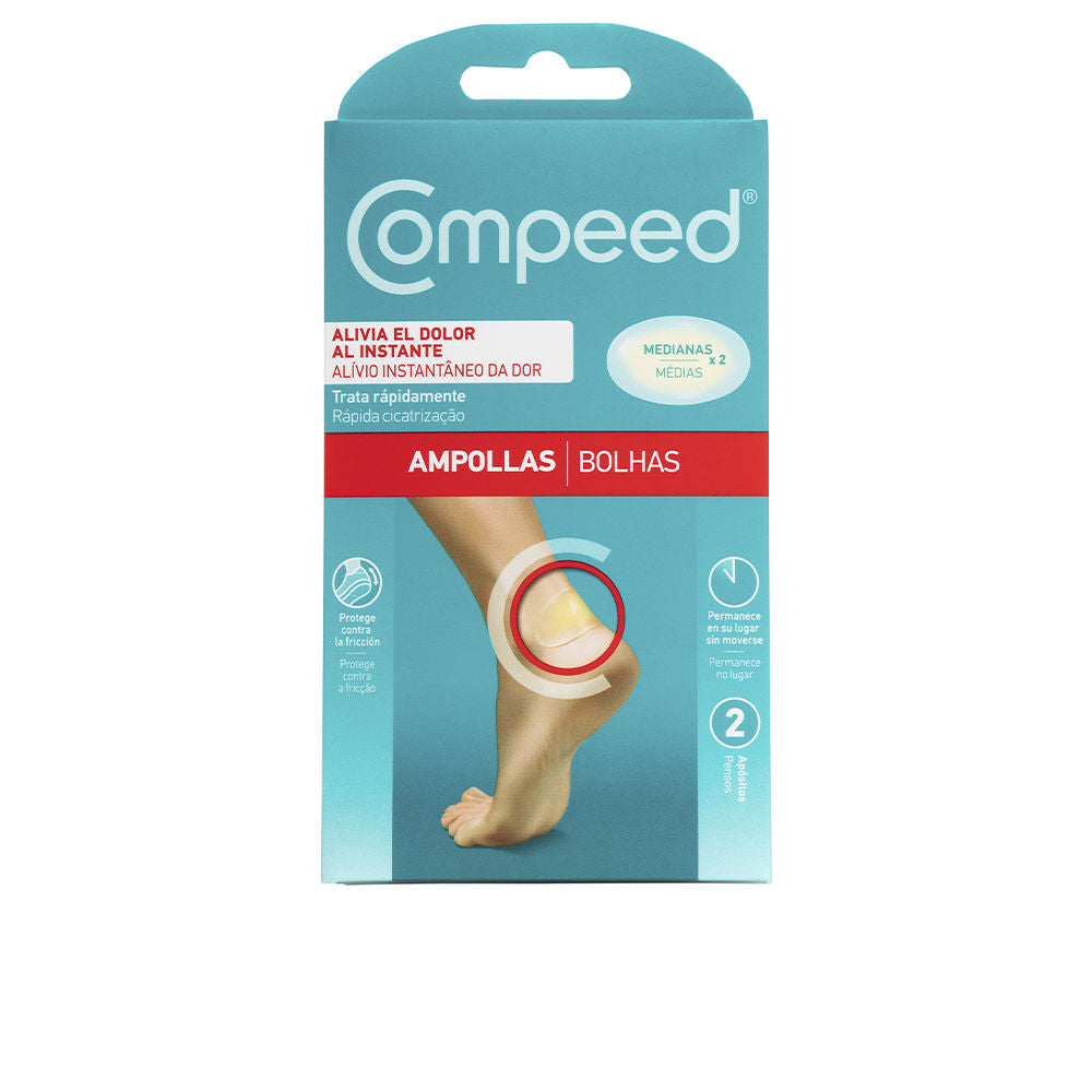 Blister hydrocolloid patches in blister pack, medium size, translucent edges