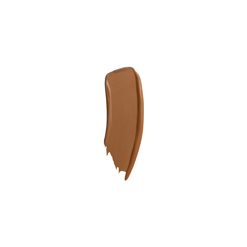 30 ml tube of warm mahogany high-coverage matte foundation, Unisex shade