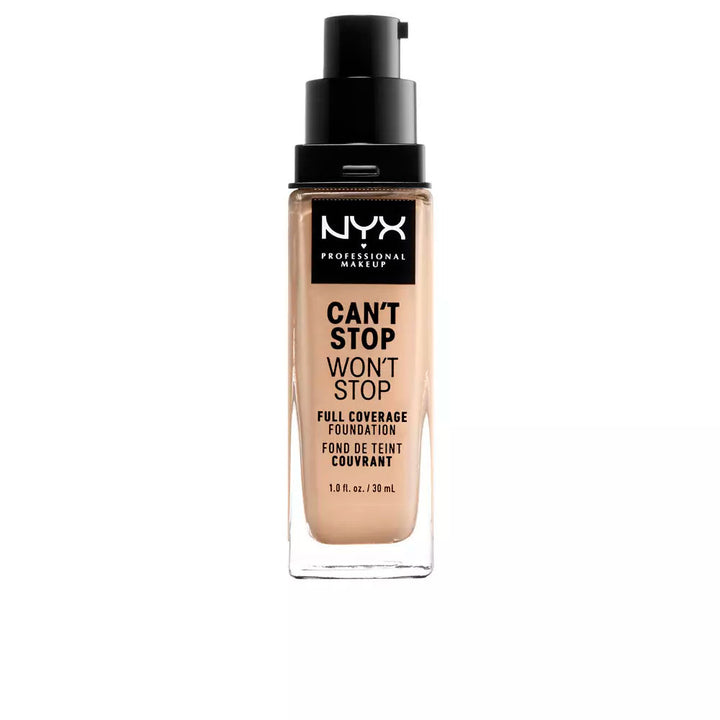 30 ml warm walnut liquid foundation in pump bottle, matte finish, Unisex