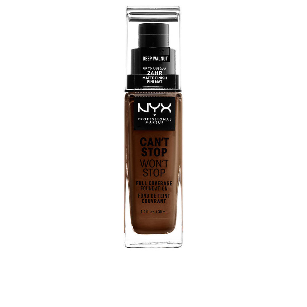 30 ml tube of fluid matte foundation in Deep Walnut shade, Unisex