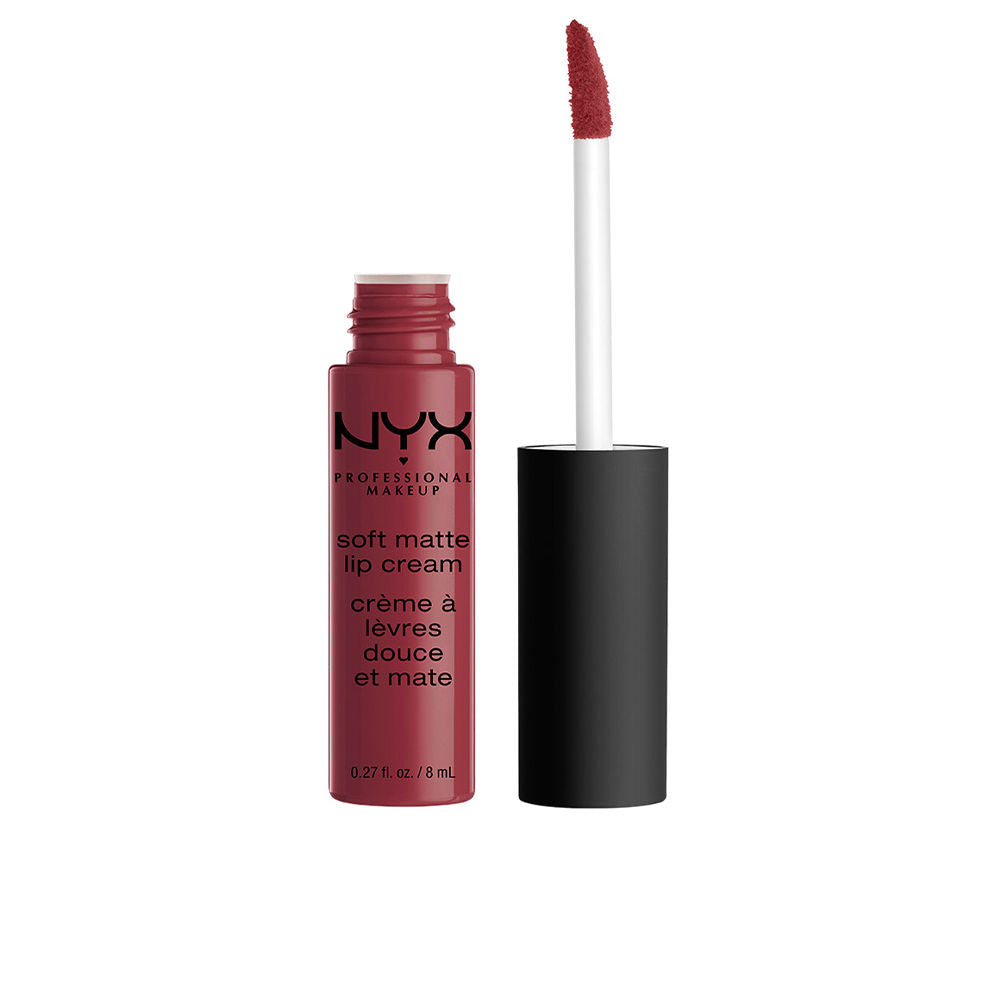 Matte brown velvet lipstick bullet, 8 ml, compact tube