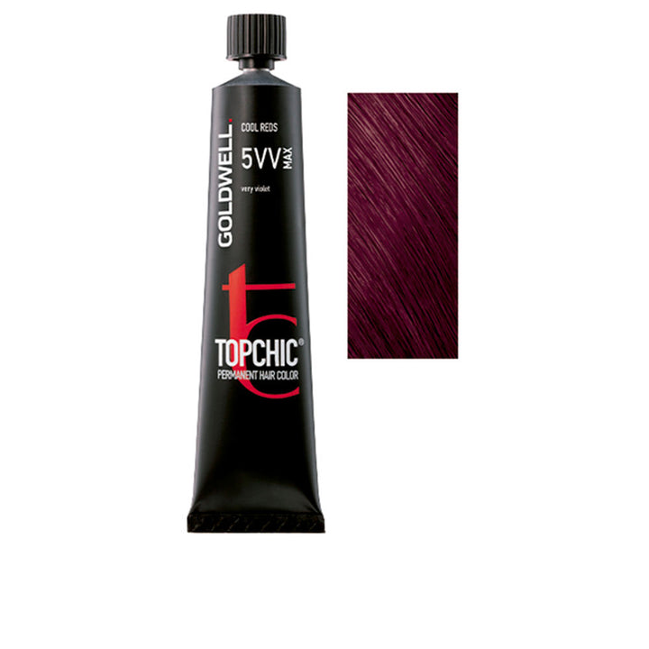 60 ml tube of permanent violet-tinted professional hair colour, 5VV shade