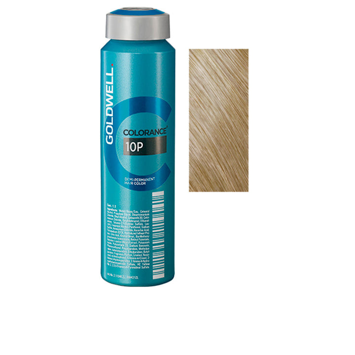 120 ml tube of demi‑permanent cream hair colour, shade 10P, salon formula