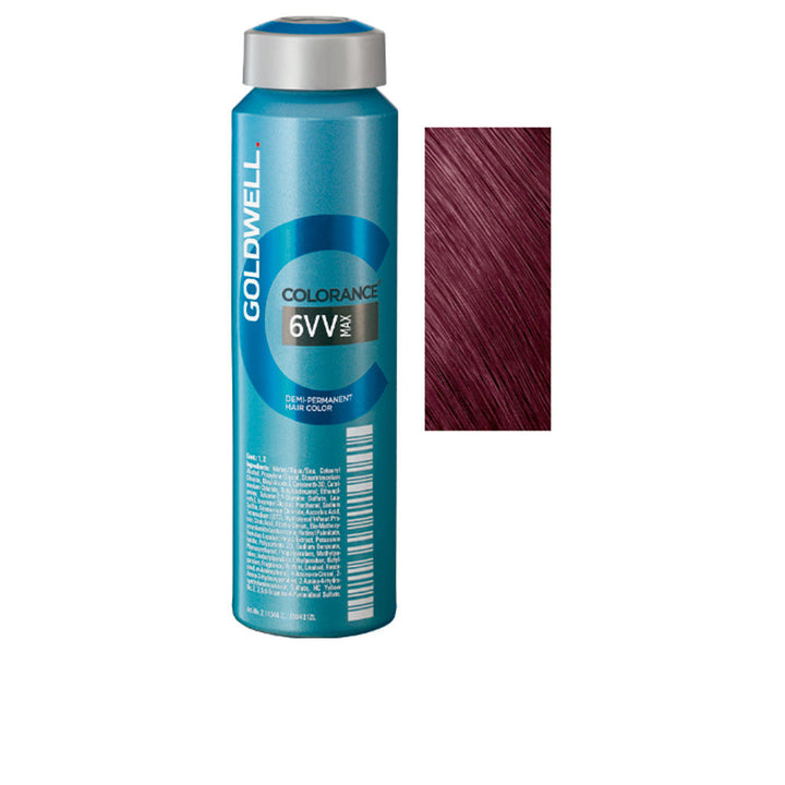 120 ml tube of demi‑permanent cream hair colour, shade 6VV, conditioning formula