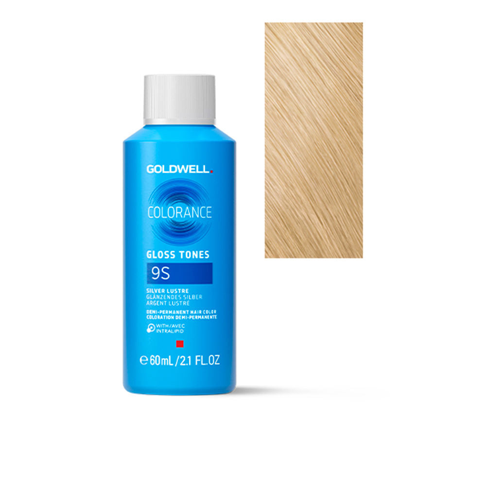 60 ml tube of glossing 9S ultra‑clear blonde demi‑permanent hair colour