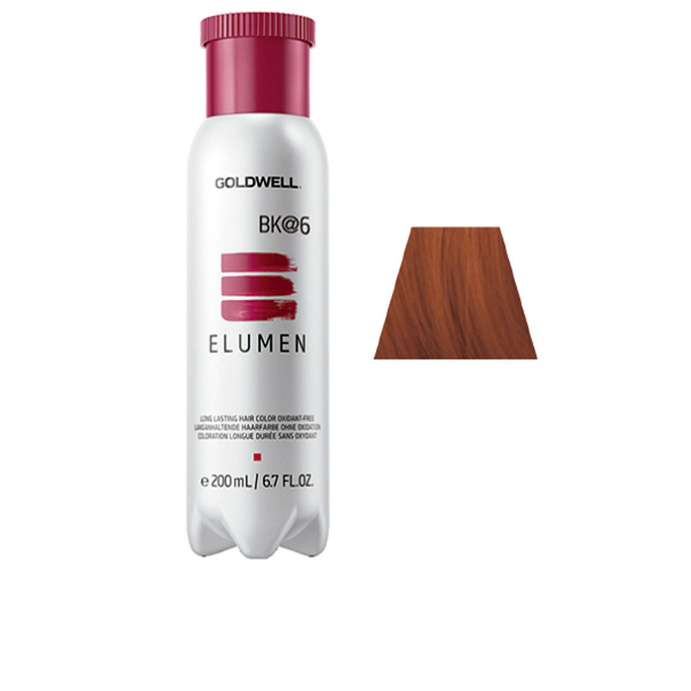 200 ml tube of ammonia-free caoba red permanent hair colour, acidic pH