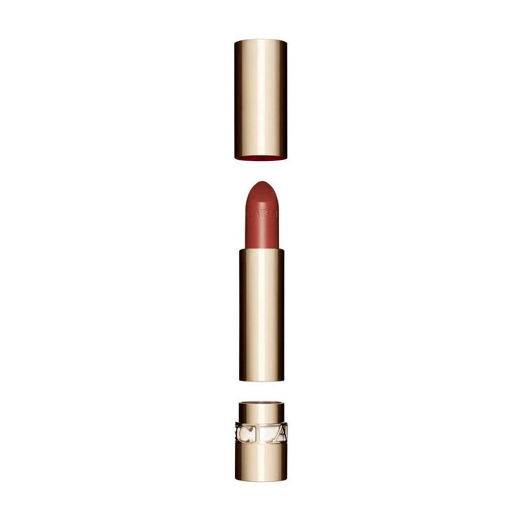 Cream satin lipstick refill 3.5 g, warm rose shade, refillable packaging