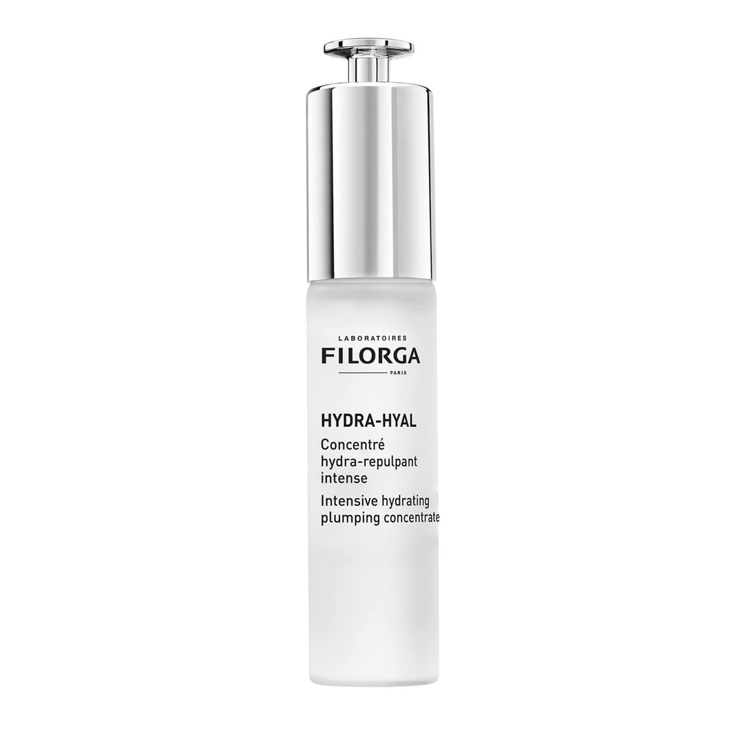 30 ml clear gel serum bottle with pump; hyaluronic multi-weight formula