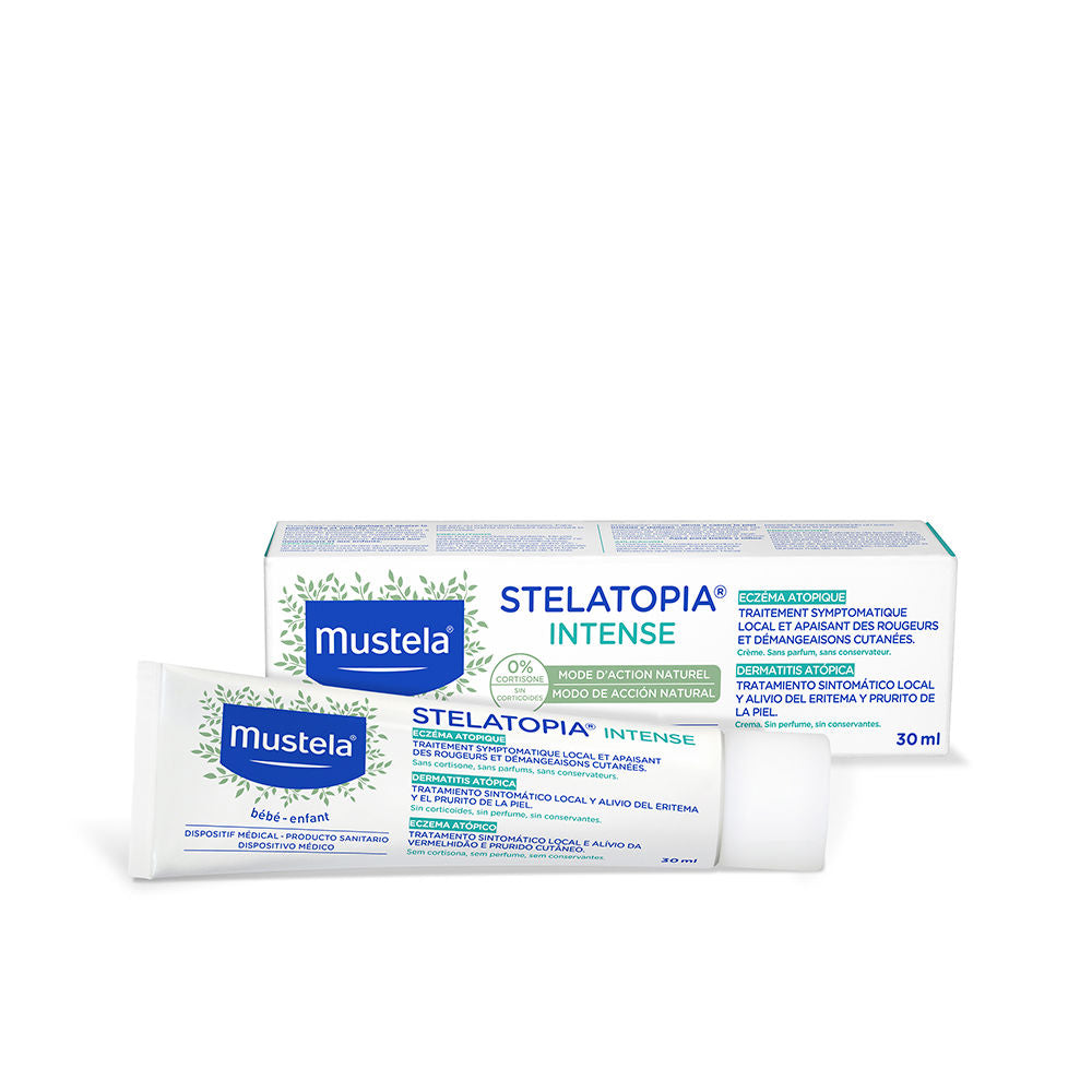 30 ml tube of atopic relief cream with ectoin, compact clinical packaging